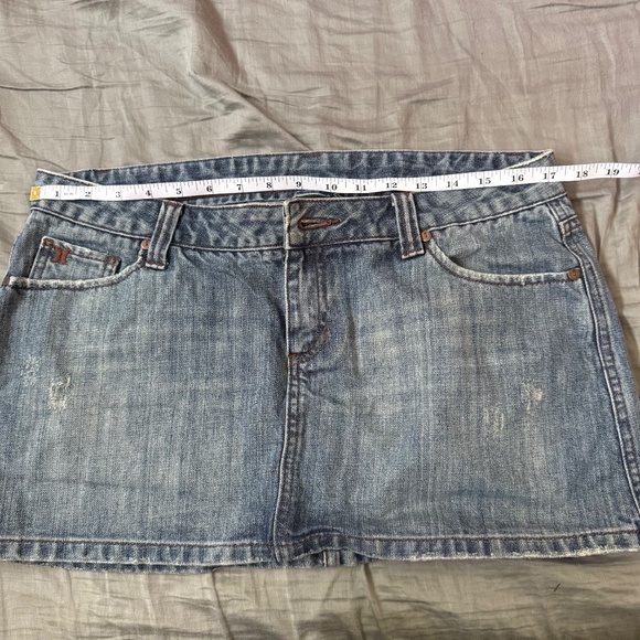Denim Mini Skirt - Picture 3 of 4